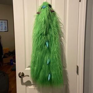 Large monster dog costume.  Fit my 65-70 lb dog well.